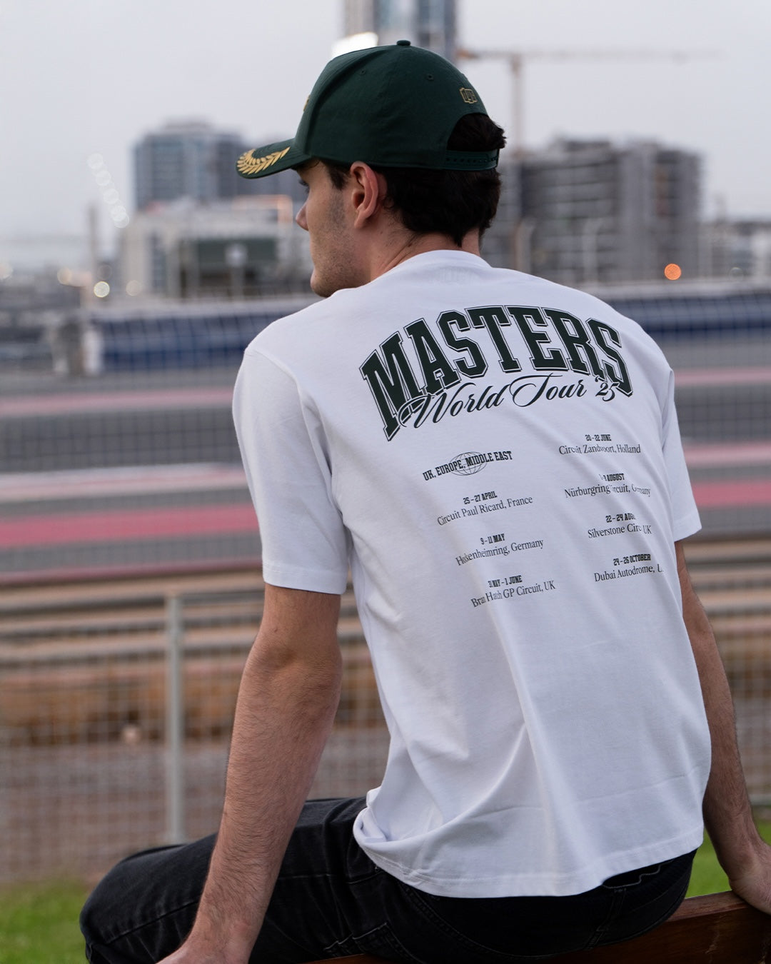 2025 Masters World Tour T-Shirt – White