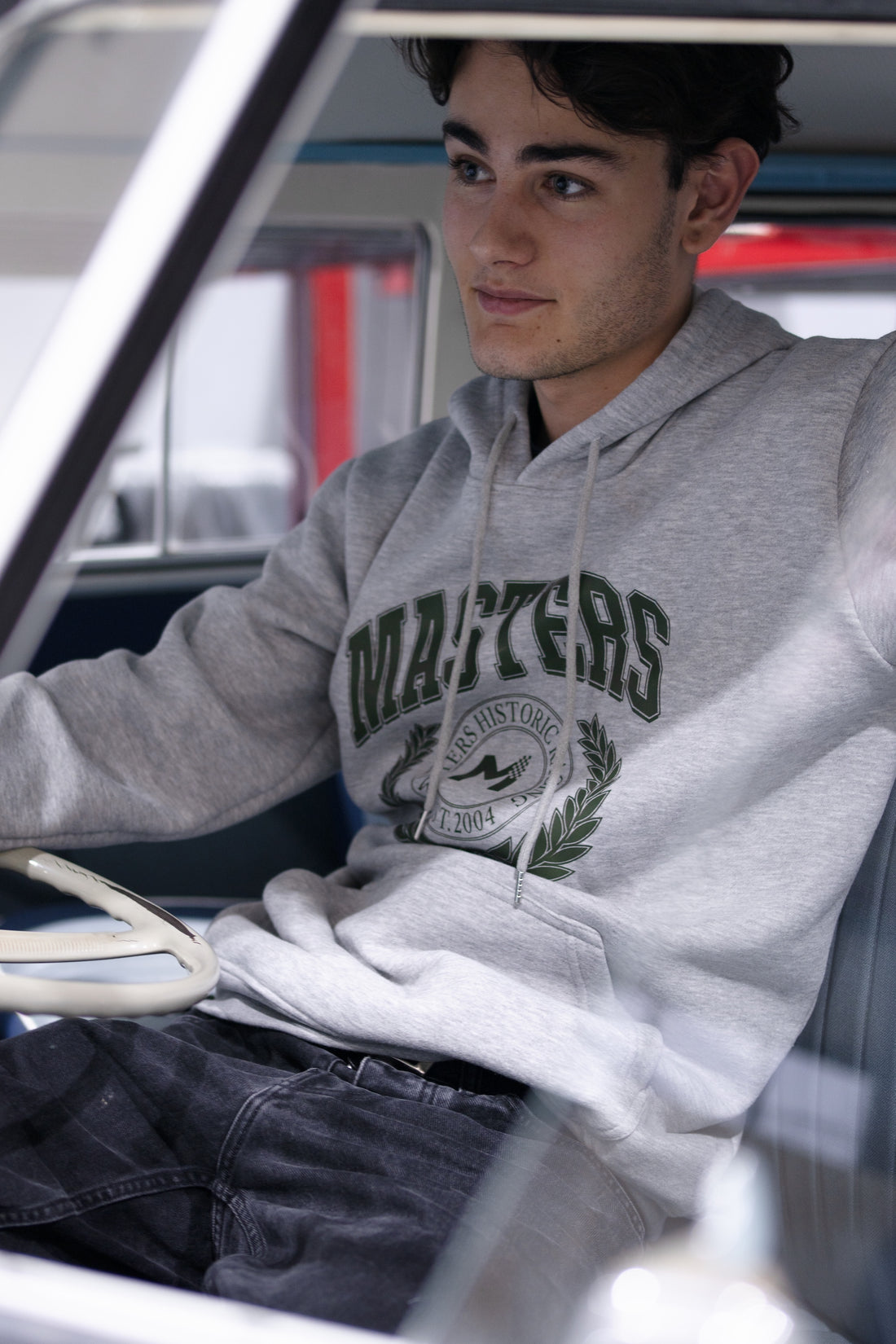 2025 Masters World Tour Hoodie – Grey