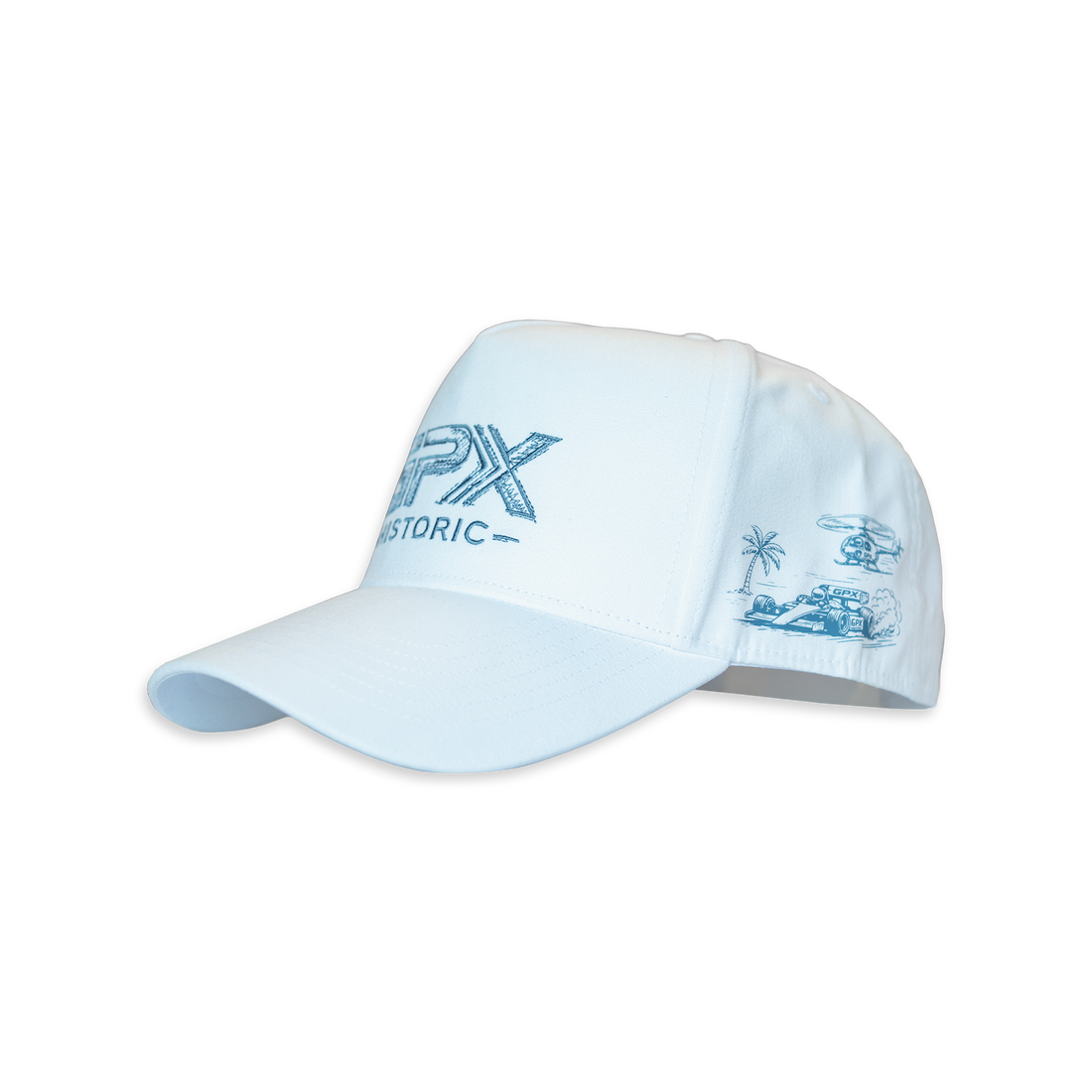Masters x GPX Historic | White Suede Cap