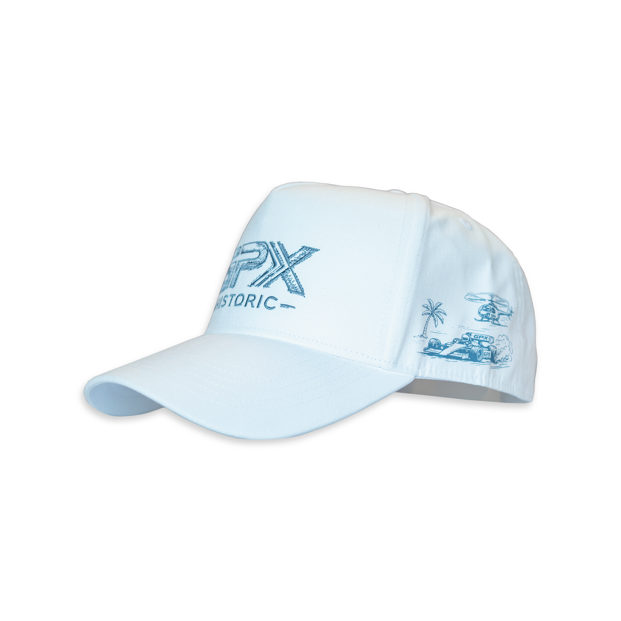Masters x GPX Historic | White Suede Cap