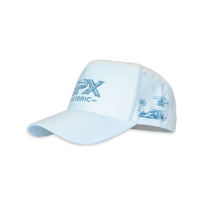 Masters x GPX Historic | White Suede Cap