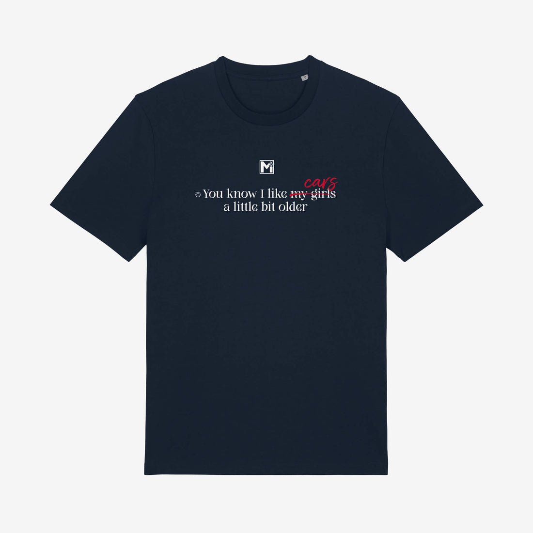 2024 UK Summer Collection Cars T-Shirt – Navy Blue