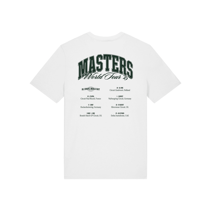 2025 Masters World Tour T-Shirt – White